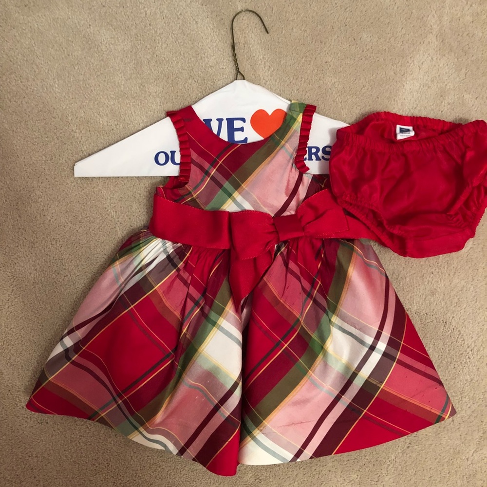 Janie & Jack Plaid Holiday Dress